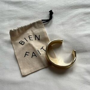 Madewell Gold Cuff Bracelet